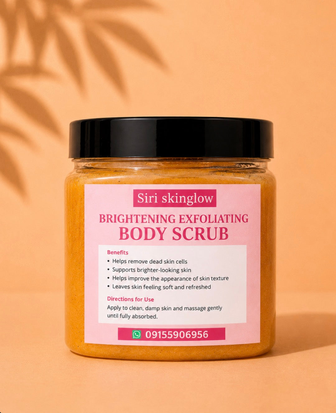 Siri Skinglow Brightening Exfoliating Body Scrub