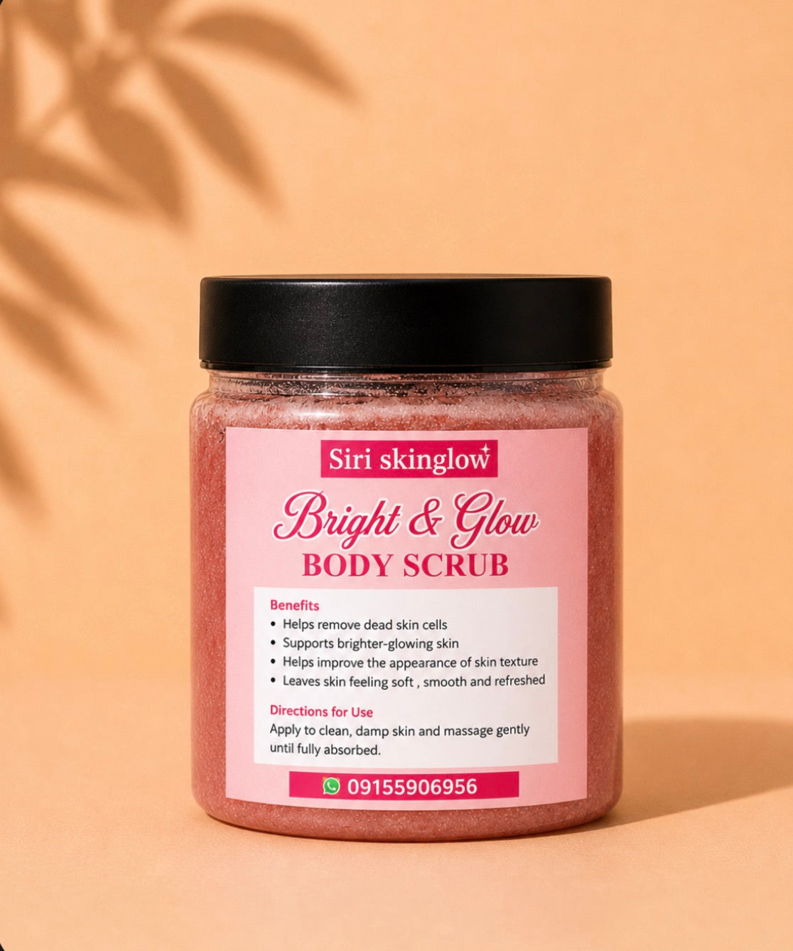 Siri Skinglow Bright & Glow Body Scrub